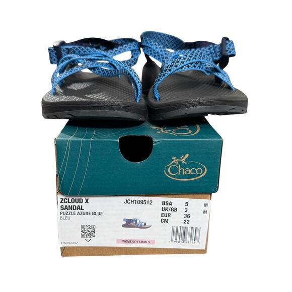 NIB! Chaco Women's ZCloud X Sandals Strappy Hiking Gorpcore - Size 5 - Picture 14 of 15